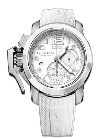 Graham Chronofighter Steel Black & White 2CCAD.W02A Replica Watch